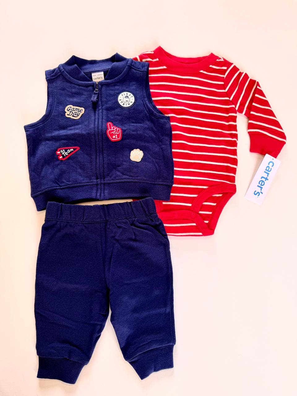 SET X3 CARTERS 3M GAME DAY
