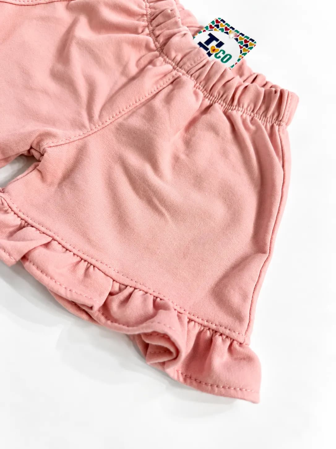 SHORT VOLADO BEBA ROSA