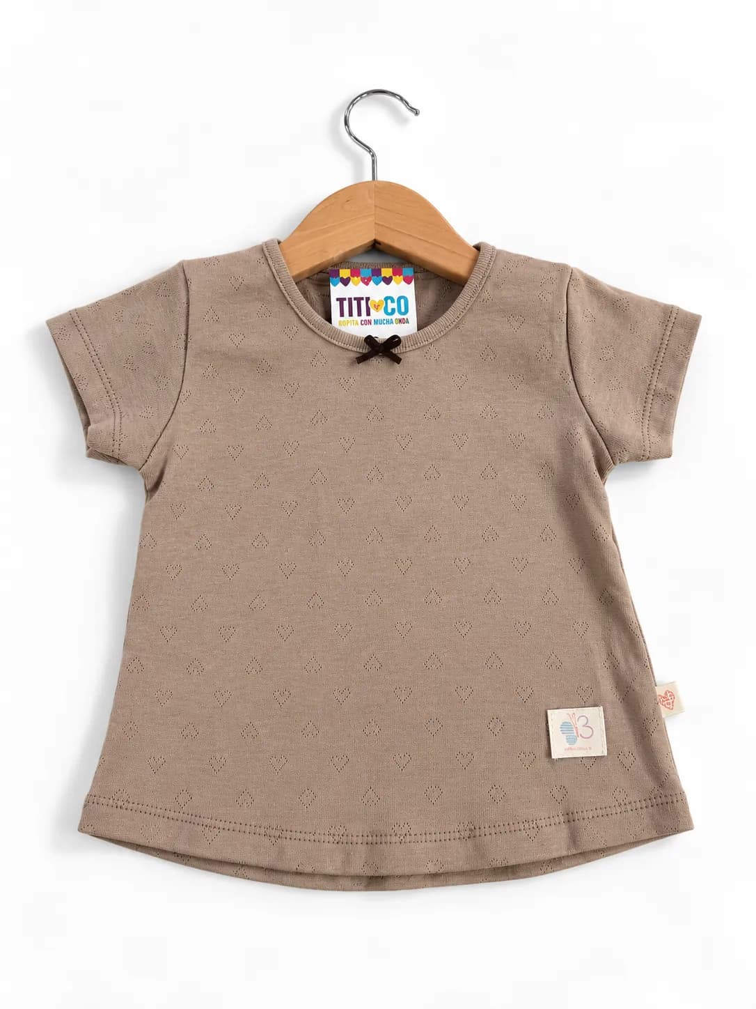 REMERA BEBA PREMIUM MOKA