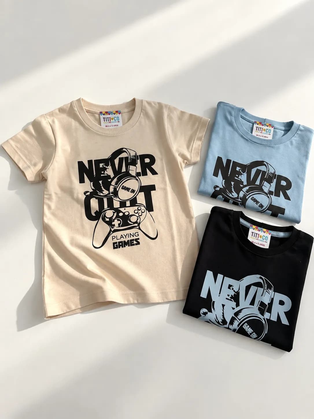 REMERA NEVER QUIT