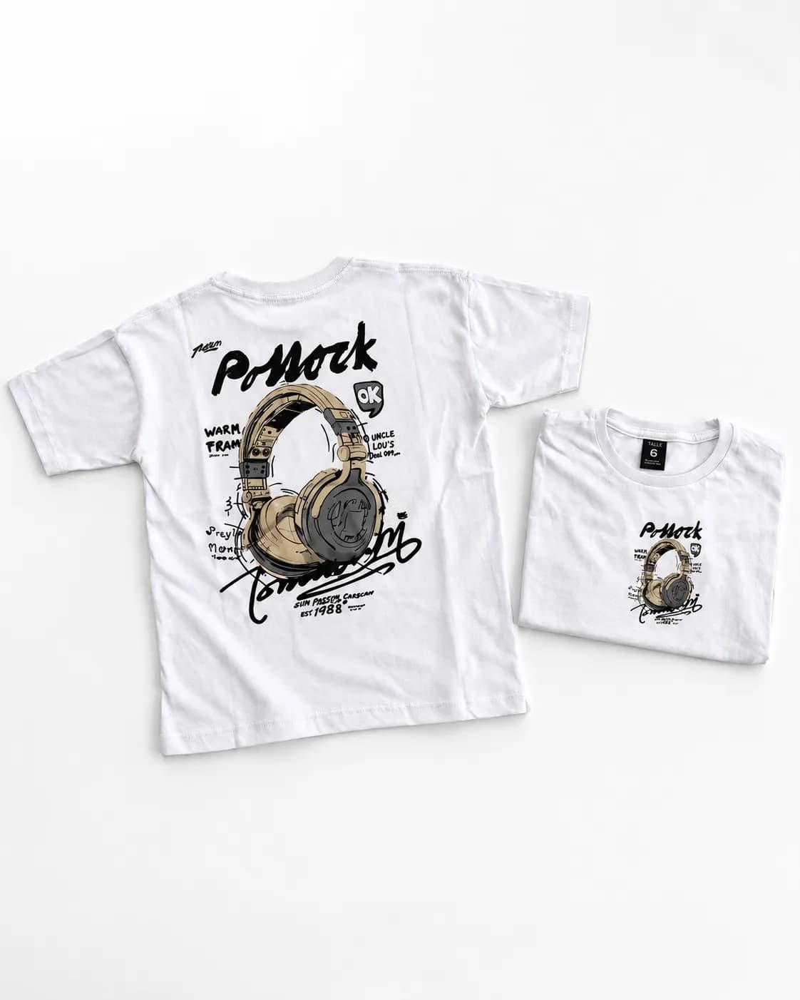 REMERA OVER AURI BLANCO