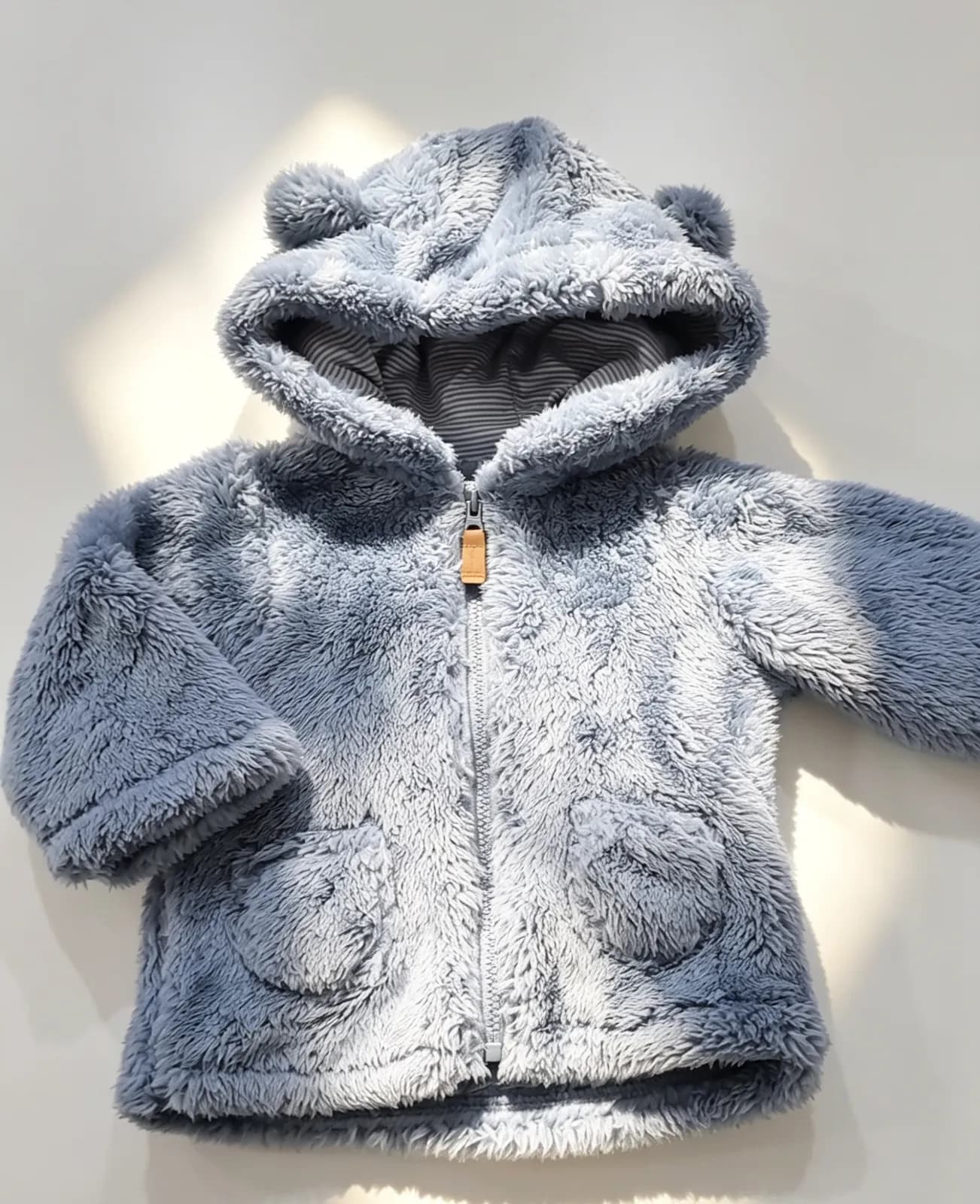 Campera Sherpa Azul