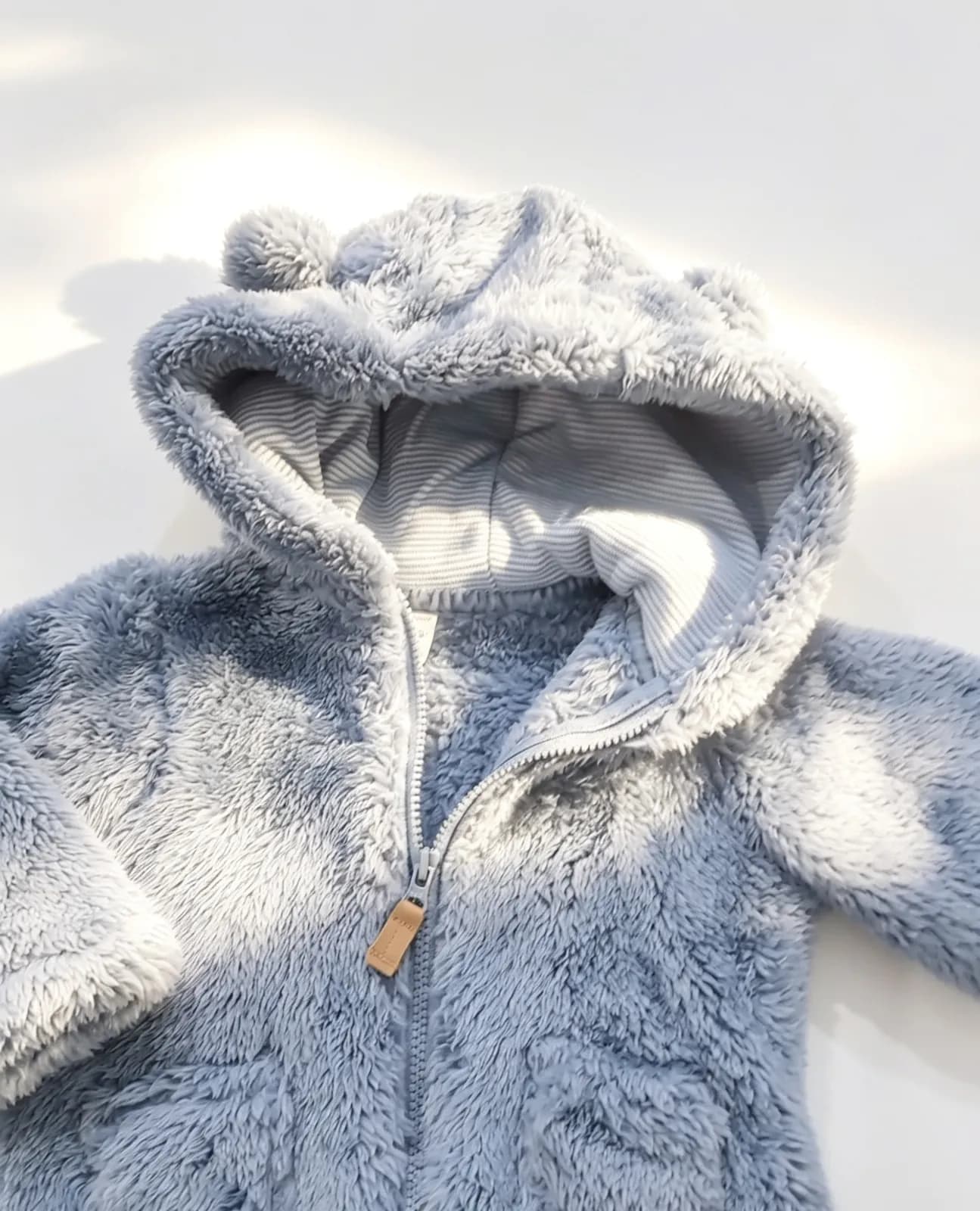 Campera Sherpa Azul