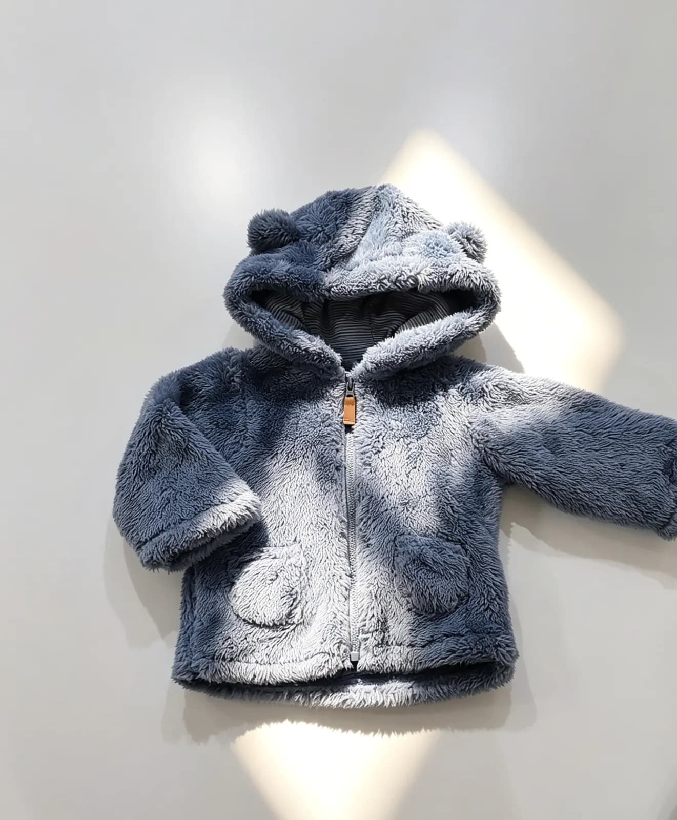 Campera Sherpa Azul