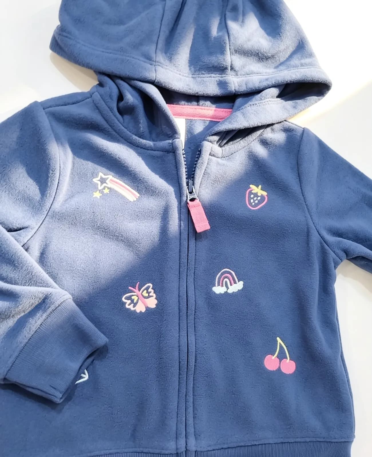 Set X 3 Campera Polar Azul